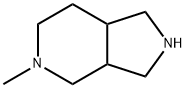 5-甲基八氢-1H-吡咯并[3,4-C]吡啶 结构式
