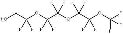 1H,1H-全氟-3,6,9-三氧杂葵-1-醇 结构式