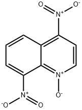 Quinoline, 4,8-dinitro-, 1-oxide 结构式