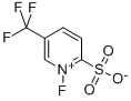 1-氟-5-(三氟甲基)吡啶-1-鎓-2-磺酸酯 结构式