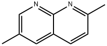 2,6-Dimethyl-1,8-naphthyridine 结构式