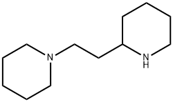 1-(2-(2-哌啶基)乙基)哌啶 结构式