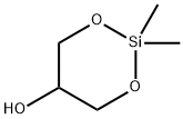 2,2-二甲基-1,3-二氧杂-2-硅杂环己烷-5-醇 结构式