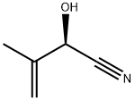 (R)-2-HYDROXY-3-METHYL-3-BUTENENITRILE 结构式