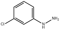 (3-chlorophenyl)hydrazine 结构式