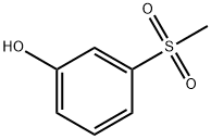 4-甲烷磺酰基苯酚 结构式