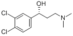 (R)-1-(3,4-DICHLORO-PHENYL)-3-DIMETHYLAMINO-PROPAN-1-OL
 结构式