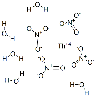 硝酸钍五水合物 结构式