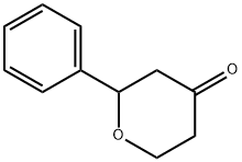 四氢-2-苯基-4H-吡喃-4-酮 结构式