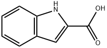 吲哚-2-羧酸 结构式