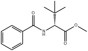 D-VALINE, N-BENZOYL-3-METHYL-, METHYL ESTER 结构式