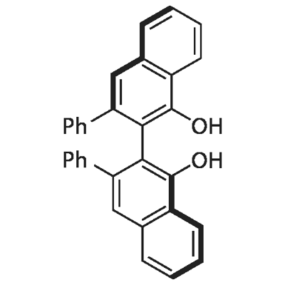 2R)-(+)-3,3'-二苯基-[2,2'-联二萘]-1,1'-二醇 结构式