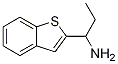 1-(苯并[B]噻吩-2-基)丙-1-胺 结构式