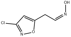 5-Isoxazoleacetaldehyde,3-chloro-,oxime,(Z)-(9CI) 结构式