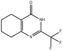 2-三氟甲基-5,6,7,8-四氢-1H-喹唑啉-4-酮 结构式