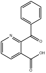 2-苯甲酰基烟酸 结构式