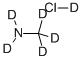 盐酸甲胺-D6 结构式