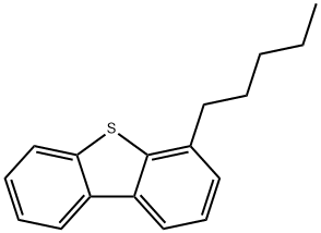 4-PENTYLDIBENZOTHIOPHENE 结构式