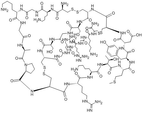 ω-芋螺毒素 MVIIC 结构式