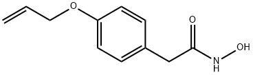 4-(2-Propenyloxy)benzeneacetohydroxamic acid 结构式