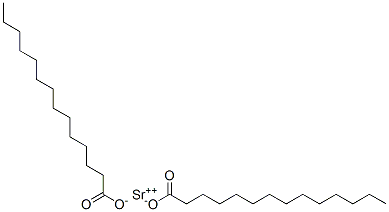 肉豆蔻酸锶盐 结构式