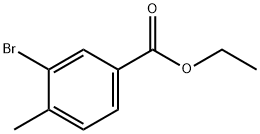 3-溴-4-甲基苯甲酸乙酯 结构式