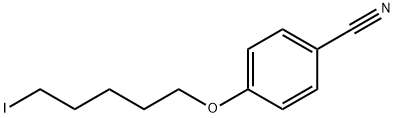 4-(5-Iodopentyloxy)benzonitrile 结构式