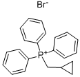 (环丙基甲基)三苯基溴化膦 结构式