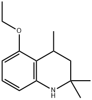 Quinoline, 5-ethoxy-1,2,3,4-tetrahydro-2,2,4-trimethyl- (9CI) 结构式