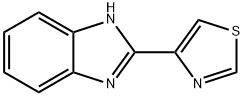 噻苯达唑 结构式