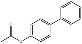 4-乙酰氧基联苯 结构式