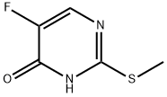 5-氟-4-羟基-2-甲硫基嘧啶 结构式