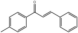 [1-(4-甲基苯基)-3-苯基丙-2-烯-1-酮] 结构式