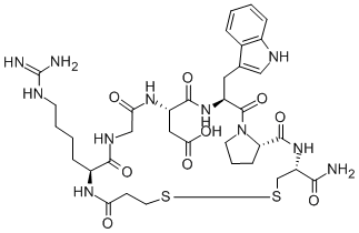 醋酸依替巴肽 结构式