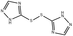 3,3'-二硫代二(1H-1,2,4-三唑) 结构式
