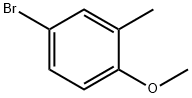 2-甲基-4-溴苯甲醚 结构式