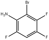 2-溴-3,4,6-三氟苯胺 结构式