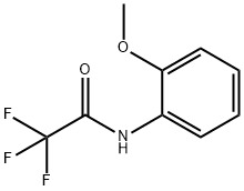 AcetaMide, 2,2,2-trifluoro-N-(2-Methoxyphenyl)- 结构式