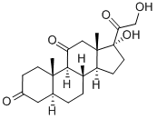 4,5-Α-二氫皮甾醇 结构式