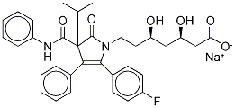 阿托伐他汀内酰胺钠盐杂质 结构式