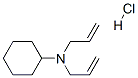 N,N-diallylcyclohexylamine hydrochloride 结构式