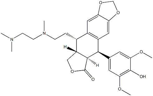 TOP-53 (游离碱) 结构式