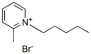 PYRIDINIUM, 2-METHYL-1-PENTYL-, BROMIDE 结构式