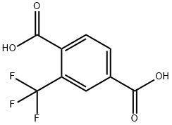 2-(三氟甲基)对苯二甲酸 结构式