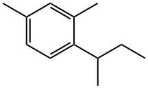 BENZENE,2,4-DIMETHYL-1-(1-METH 结构式