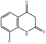 8-氟-2,4(1H,3H)-喹啉二酮 结构式