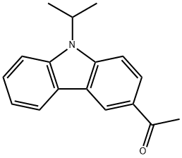 3-Acetyl-9-isopropyl-9H-carbazole 结构式