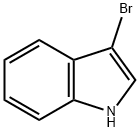 3-溴吲哚 结构式