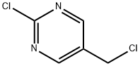 2-氯-5-(氯甲基)嘧啶 结构式