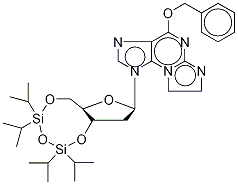 O6-Benzyl-N2,3-etheno-2'-deoxy-3',5'-O-[tetrakis(isopropyl)-1,3-disiloxanediyl] Guanosine 结构式